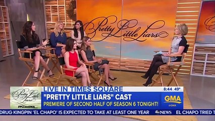 The ladies of Pretty Little Liars on season 6 of their hit show