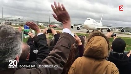 Le dernier Boeing 747 d'Air France a effectué son ultime vol