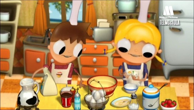 Telmo et Tula - Comment faire des crêpes avec les enfants, Dessins animés Fun Fan FUN Videos