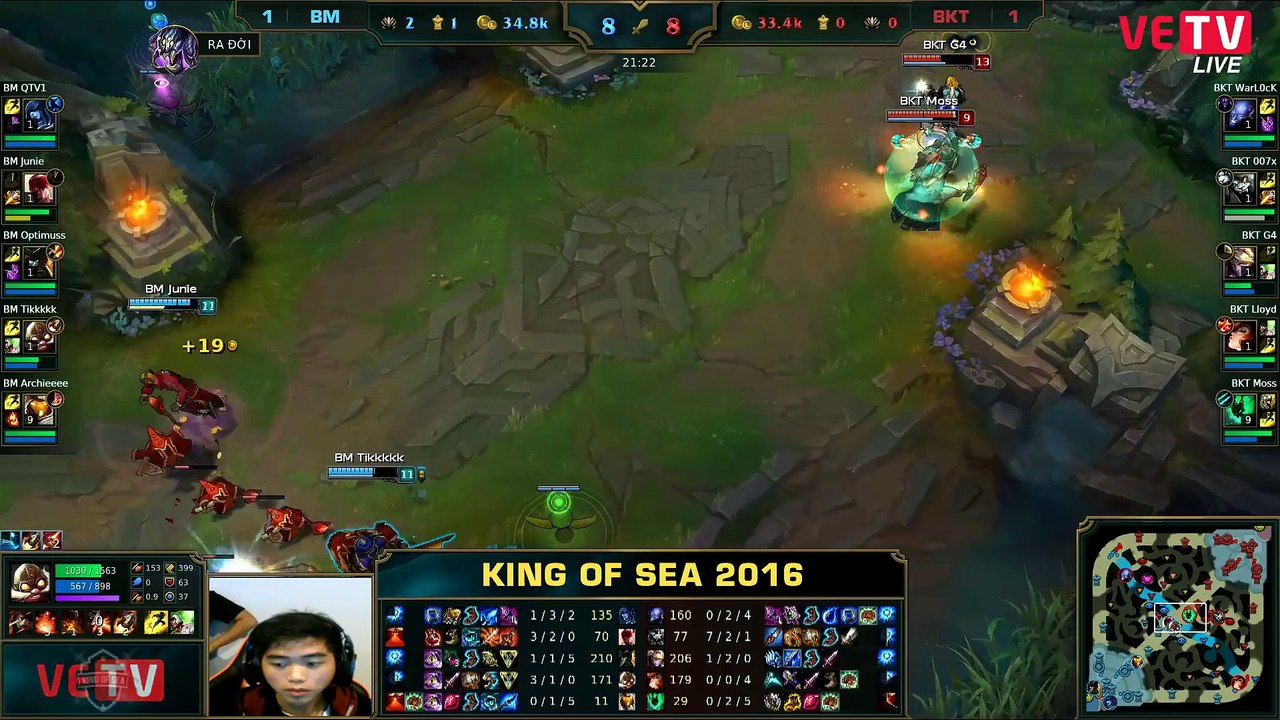 [12.01.2016] BM vs BKT [KingOfSea 2016][Trận 3]