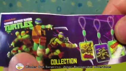 abrindo 5 kinder ovo open unbox 5 ovos TMNT Disney Cars mistery Dora explorer v1 1 pt br s