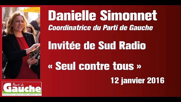 Sur les primaires à gauche : Danielle Simonnet invitée de Sud Radio