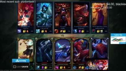 LOL Highlights - C9 Meteos Lee Sin mid