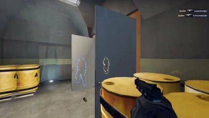 CS:GO - Ninja with a little help from my friends...