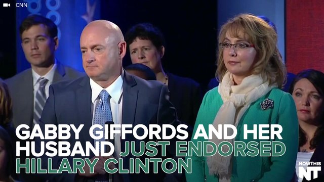 Gabby Giffords Just Endorsed Hillary Clinton