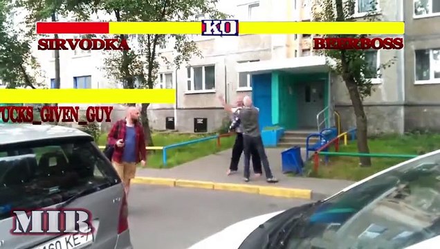 Street Fighter 2 Crazy Drunk Russian Edition
