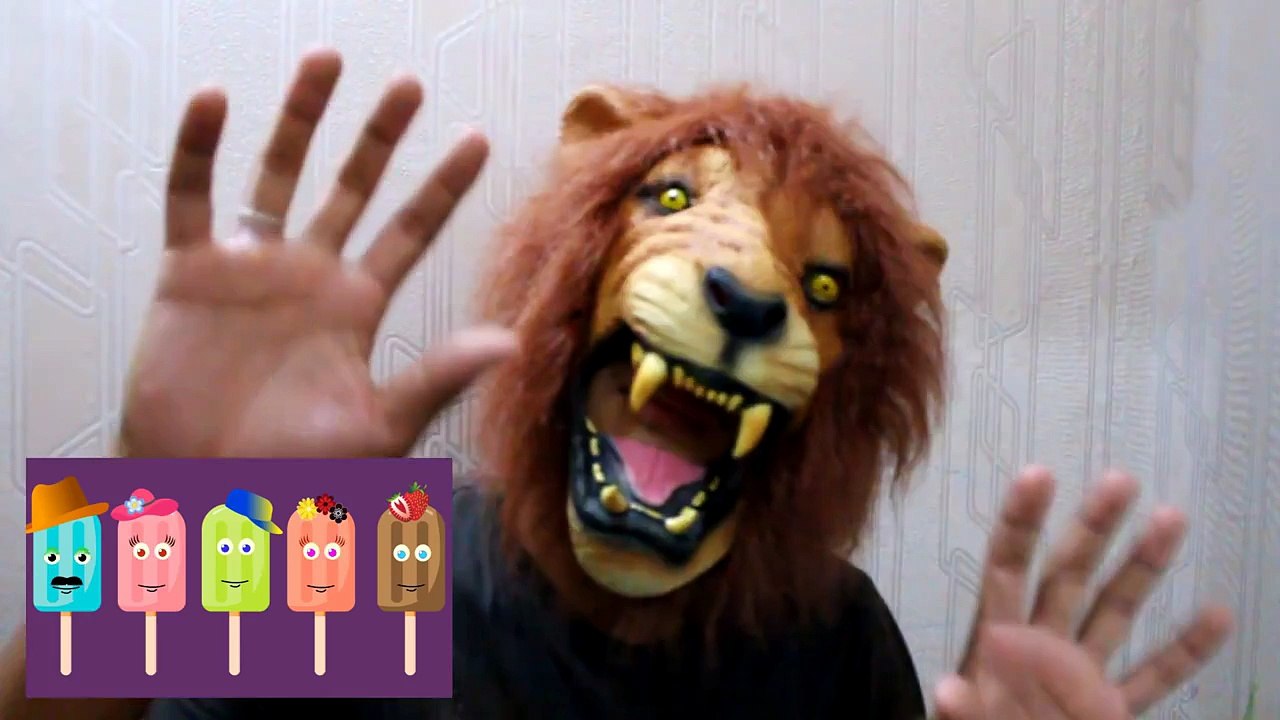 Apple Lollipop Finger Family Nursery Rhyme - Daddy Finger