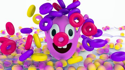 3D Color Ball Show for Kids Learn to Count Numbers 1 to 10 with Eggs Surprise 123 [DuckDuc