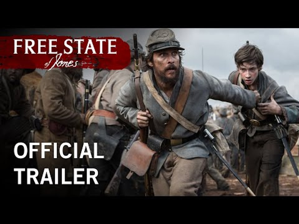 FREE STATE OF JONES Official Movie Trailer - Matthew McConaughey [Full HD]