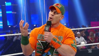 John Cena kicks off the first SmackDown on USA Network- SmackDown, January 7, 2016 -