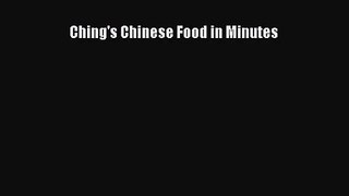 PDF Download Ching's Chinese Food in Minutes Read Full Ebook