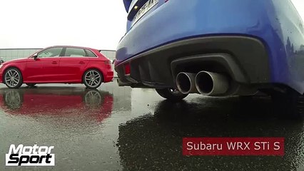 Subaru WRX STi S VS Audi S3 : which sounds better ? (Motorsport)