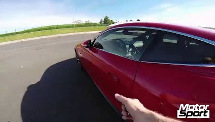 0-312 km/h : Jaguar F-Type R Coupé TOP SPEED (Motorsport)