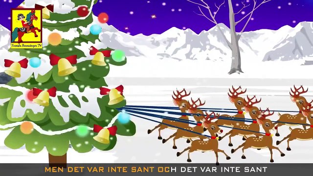 Jag såg mamma kyssa Tomten med mera | Svenska Julsånger | Julsånger för barn