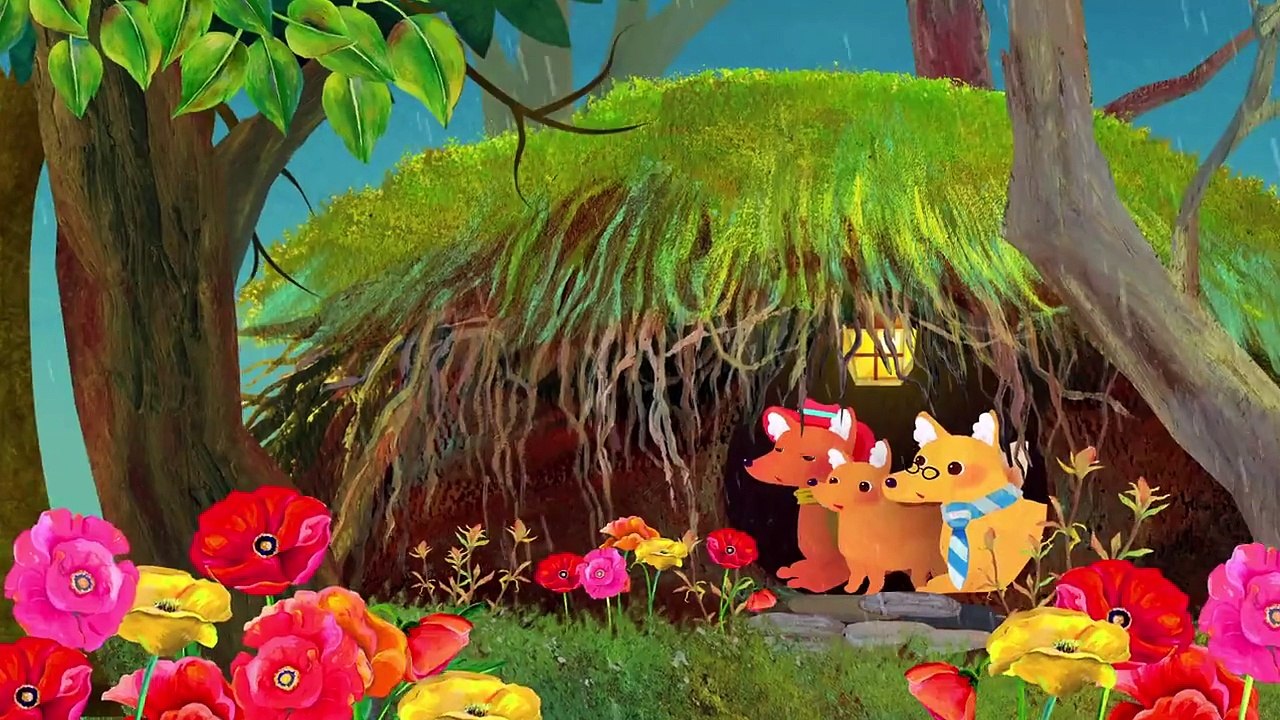 Rain Rain Go Away | Nursery Rhymes ABCkidTV