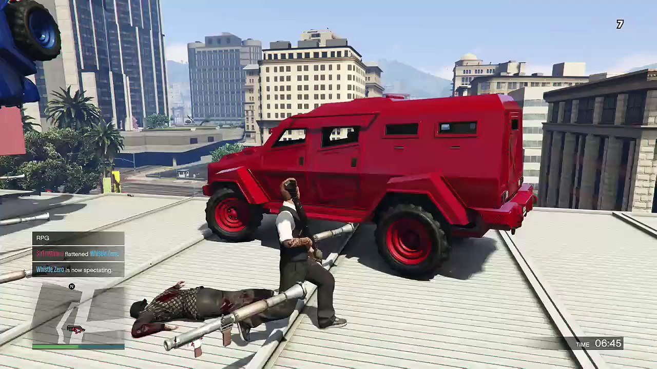 GTA 5 funny moments epic rocket kill