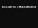 [PDF Download] Statics and Mechanics of Materials (3rd Edition) [PDF] Online