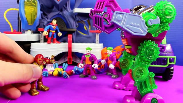 Imaginext Joker Dreams Of Destroying Batman Superman Spider-Man Wolverine And Captain America