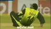 Virender Sehwag helping Shoaib Akhtar. Sehwag showing rare sportsmanship to Shoaib Akhtar on ground. Rare cricket video