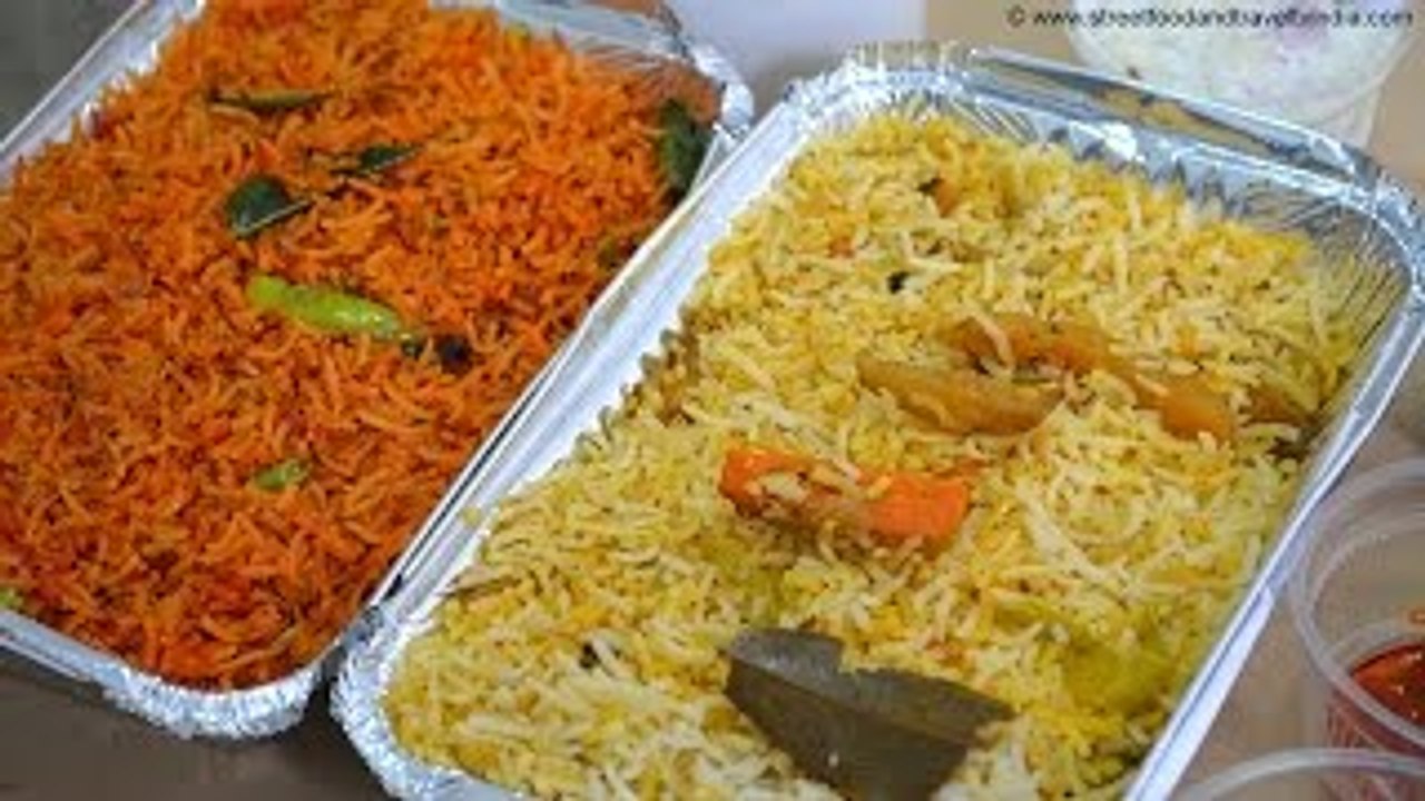 Biryani Most Popular Food In Hyderabad | Indian Food Taste Test Episode-20 with Nikunj Vas