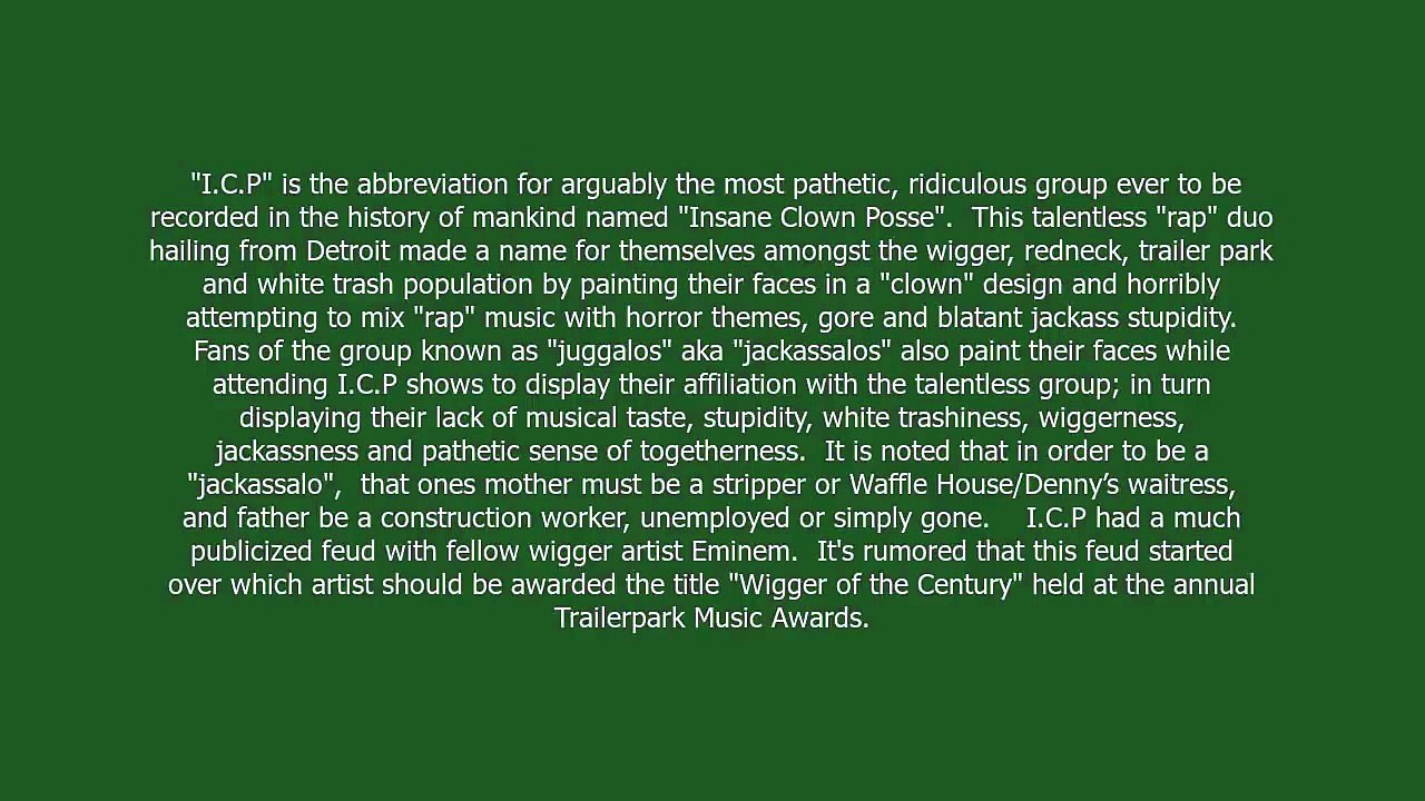 I.C.P meaning and pronunciation