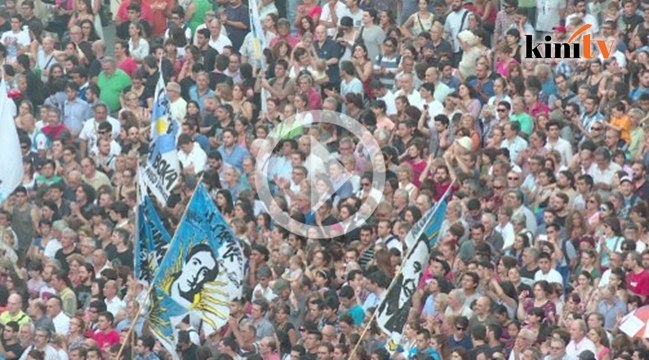 Penduduk bantah kerajaan sekat kebebasan media