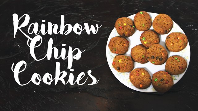 Cara Bikin Rainbow Chip Cookies - Stop Motion Food
