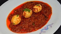 Egg Masala Curry Recipe | How to Make Restaurant Style Egg Masala At Home in Hindi.