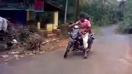 Bike stunt gone funny very funny fails