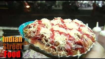 Download Video: Street food mumbai - Indian Pizza - indian street food mumbai