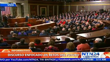 Economía, recuperación política, lucha contra terrorismo: Obama pronuncia último discurso del Estado de Unión con miras