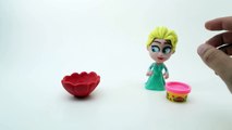 How Elsa Makes Play-Doh Num Noms ----- Disney Frozen Stop Motion Animation