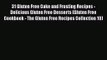 PDF Download 31 Gluten Free Cake and Frosting Recipes - Delicious Gluten Free Desserts (Gluten