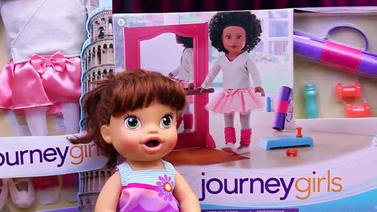 BABY ALIVE Dance Studio Journey Girls Ballet & Ballerina Lucy Doll + Dance Performance DisneyCarToys