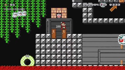 Super Mario Maker - Viewer Levels - Name: "Hats and Haunts Revised" - ID: F27D-0000-017D-2625