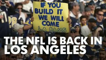 The Rams will return to Los Angeles