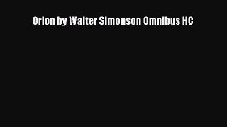 Orion by Walter Simonson Omnibus HC [Read] Online