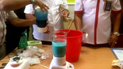 Polda Sumsel Blender Narkoba Bernilai Ratusan Juta