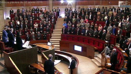 12-01-2016 : Séance plénière - Orientations stratégiques et gouvernance du CESE