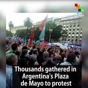 Thousands of Argentinians Gathered to Demand Freedom of Expression