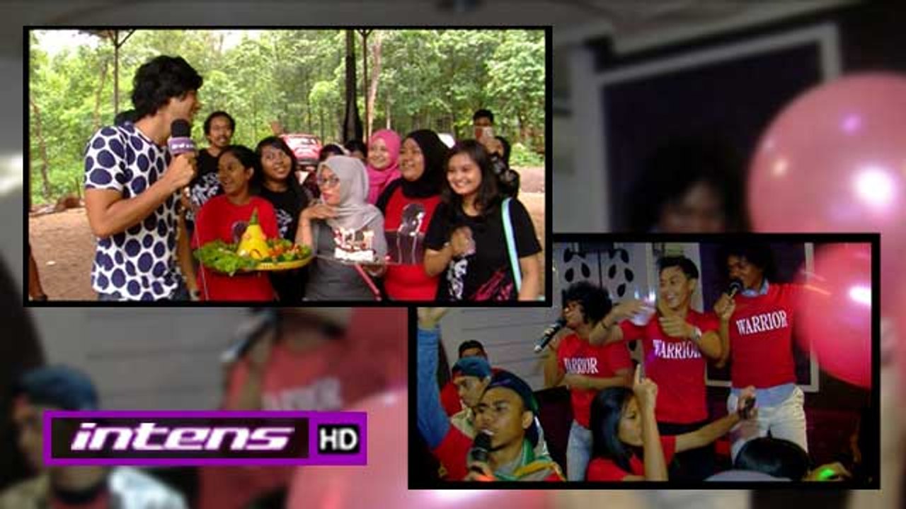 Ammar Zoni dan Geng Warior Memanjakan Para Fans - Intens 13 Januari 2016