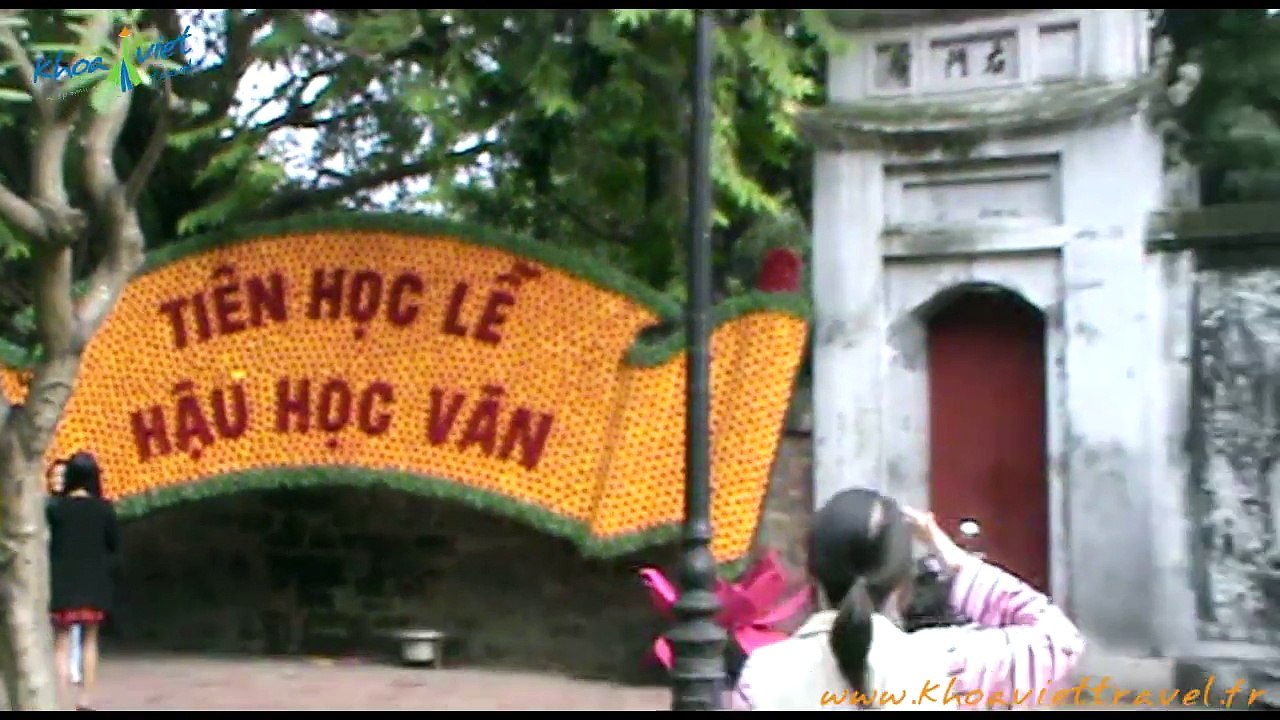 Visite du Temple de la Littérature Tour de ville à Hanoi | Voyage au Vietnam
