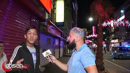 Ahsen Tv Muhabirini Çıldırtan HDP'li Genç