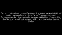 Yanari Shogunate Retainers of List of Katanagatari characters Top 9 Facts