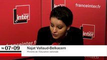 Najat Vallaud-Belkacem sur l'appel au retrait de la kippa : 