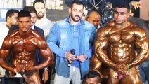 Salman Khan At Jerai Fitness Host Body Building Competition | Bollywood Gossip