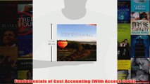 Fundamentals of Cost Accounting With Access Code