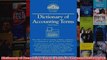 Dictionary of Accounting Terms Barrons Business Dictionaries
