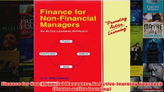 Finance for Nonfinancial Managers An Activelearning Approach Promo active learning