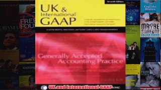 UK and International GAAP
